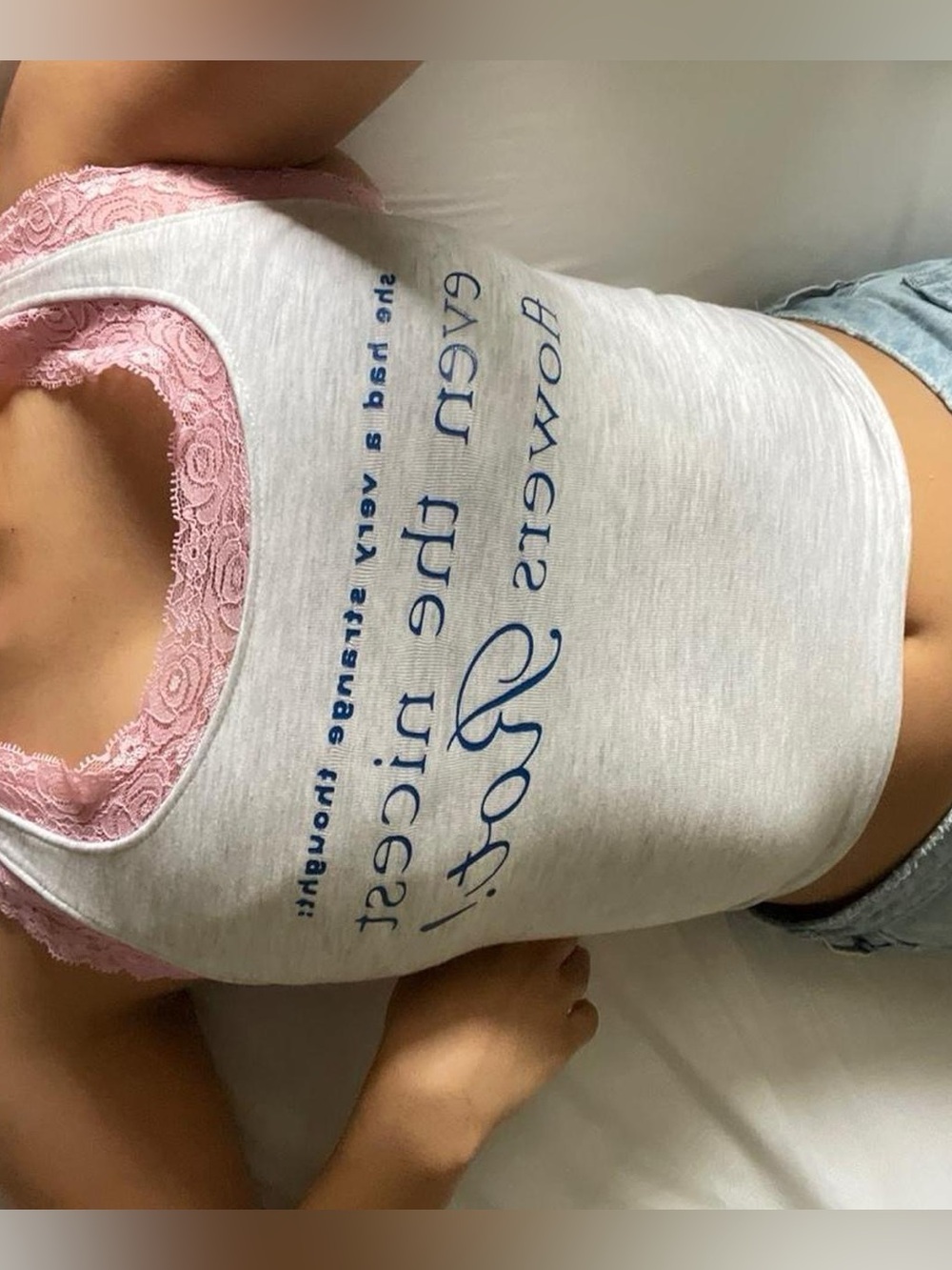New Omighty V Strange Thought Tank Top